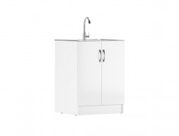 Тумба под Кухонную Мойку «Айсберг» Белый, 546x600 (D6060BL)