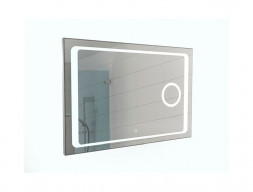 Зеркало для Ванной «Sansa Mirror» Galaxy 100, Alum, Линза, с Подсветкой (SGL1029Z)