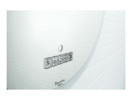 Зеркало для Ванной «Sansa Mirror» Moon 72 White, с Подсветкой (SMo1046Z)