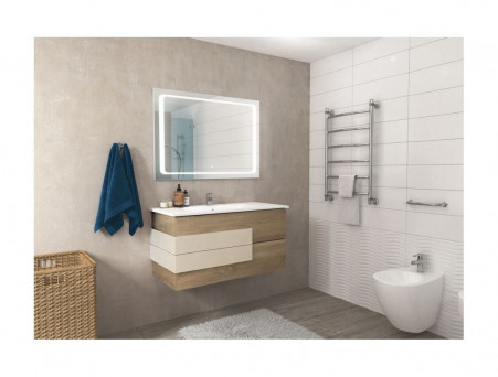 Зеркало для Ванной «Sansa Mirror» Galaxy 100, Alum, с Подсветкой (SG1008Z)