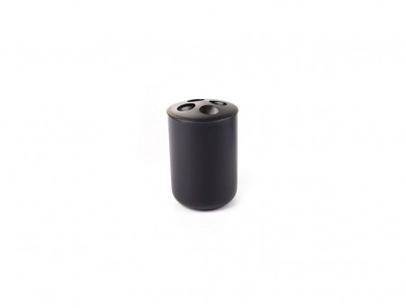 Подставка для Зубных Щёток «Аквалиния» Металл Черный (В1034Р-3)