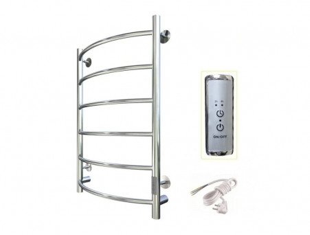 Электрический Полотенцесушитель «Тругор» ПЭК 5 СП 80x50, Хром (Пэксп5/805032)