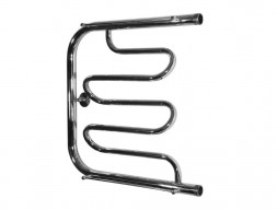 Водяной Полотенцесушитель «Тругор» ПМ 2 П 60x50 с Полкой, Хром (ПМ2/6050П)