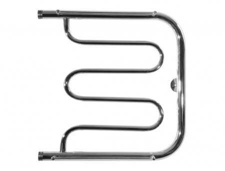 Водяной Полотенцесушитель «Тругор» ПМ 1 П 60x60 с Полкой, Хром (ПМ1/6060П)