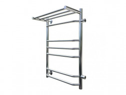 Водяной Полотенцесушитель «Тругор» Браво 3 П ПМ R 80x40 с Полкой, Хром (Браво3/ПМ508040Пправ)