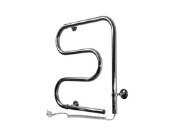 Электрический Полотенцесушитель «Тругор» ПЭК 4 60x60, Хром (Пэк4/6060)