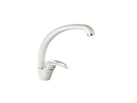 Смеситель для Кухни «Marrbaxx» MG/Глянец, Белый лёд (MG008/Q1)