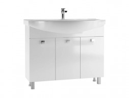 Тумба под Раковину «Айсберг» Мега Элеганс 105, Напольная, без Ящика (DM4603T)