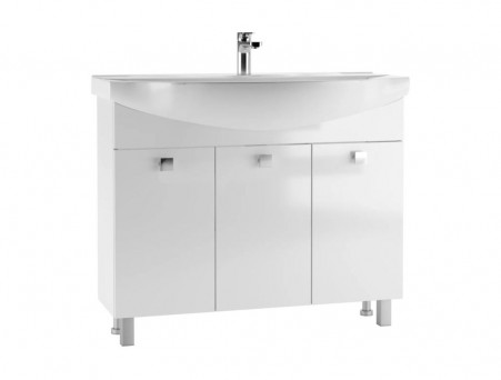 Тумба под Раковину «Айсберг» Мега Элеганс 105, Напольная, без Ящика (DM4603T)