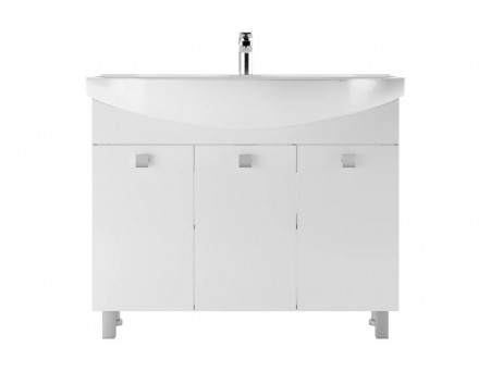 Тумба под Раковину «Айсберг» Мега Элеганс 105, Напольная, без Ящика (DM4603T)