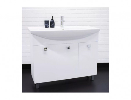 Тумба под Раковину «Айсберг» Мега Элеганс 105, Напольная, без Ящика (DM4603T)