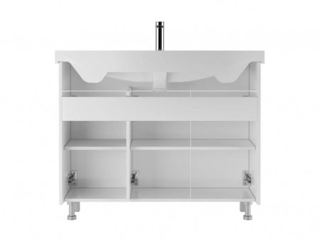 Тумба под Раковину «Айсберг» Мега Элеганс 105, Напольная, без Ящика (DM4603T)