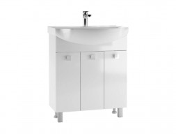 Тумба под Раковину «Айсберг» Мега Элеганс 85, Напольная, без Ящика (DM4602T)