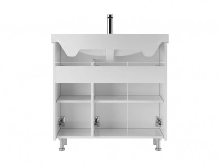 Тумба под Раковину «Айсберг» Мега Элеганс 85, Напольная, без Ящика (DM4602T)