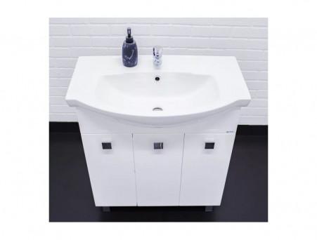 Тумба под Раковину «Айсберг» Мега Элеганс 85, Напольная, без Ящика (DM4602T)