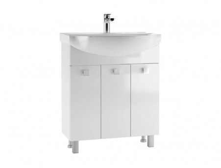 Тумба под Раковину «Айсберг» Мега Элеганс 85, Напольная, без Ящика (DM4602T)