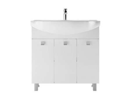 Тумба под Раковину «Айсберг» Мега Элеганс 85, Напольная, без Ящика (DM4602T)