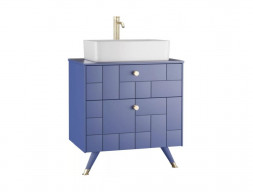 Тумба под Раковину «Level» Four 70 Олимпия 56, Подвесная, 2 Ящика (LF3901T)