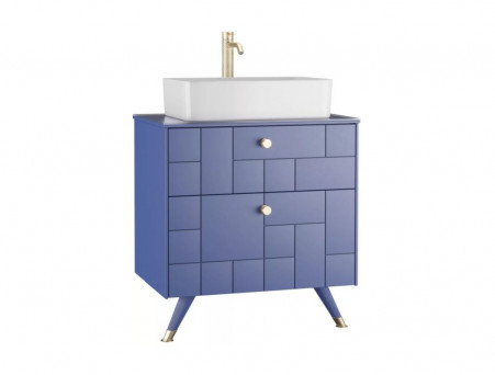 Тумба под Раковину «Level» Four 70 Олимпия 56, Подвесная, 2 Ящика (LF3901T)