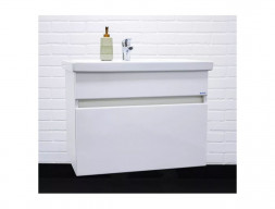 Тумба под Раковину «Айсберг» Классик B1 Фостер 70, Подвесная, 1 Ящик (DA3010T)