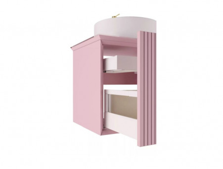 Тумба под Раковину «Level» Two 63 Bst Shelf 45, Подвесная, 2 Ящика (LT3601T)