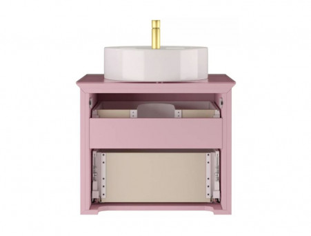 Тумба под Раковину «Level» Two 63 Bst Shelf 45, Подвесная, 2 Ящика (LT3601T)