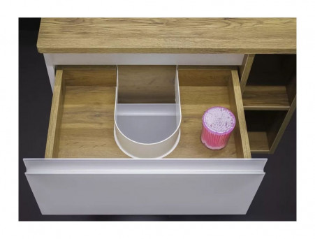 Тумба под Раковину «Домино» Frost B2 70 Joy 46, Подвесная, 2 Ящика (DF3401T)