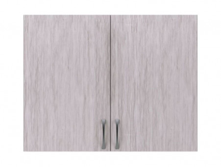 Шкаф для Ванной «Домино» Настенный, Дуб Серый, 30x80 см (D3080DG)