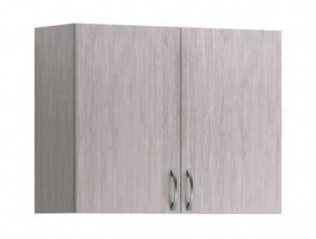 Шкаф для Ванной «Домино» Настенный, Дуб Серый, 30x80 см (D3080DG)