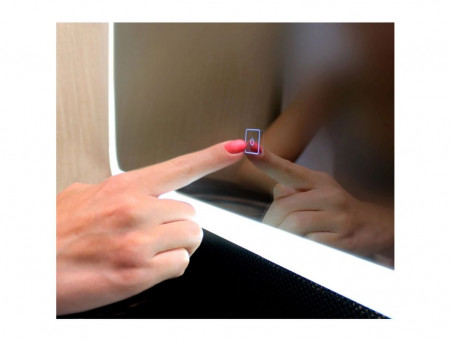 Зеркало для Ванной «Континент» Burzhe 100x70 см, Подсветка LED, Бесконтакный Сенсор (ЗЛП322)