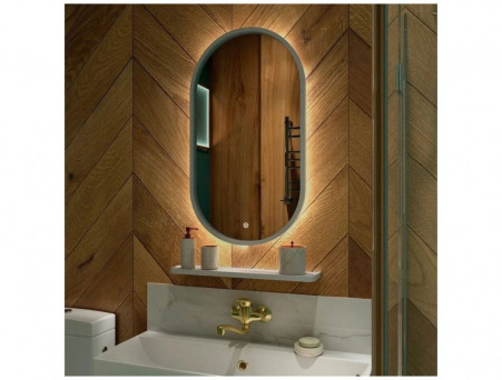 Зеркало для Ванной «Континент» Burzhe 100x70 см, Подсветка LED, Бесконтакный Сенсор (ЗЛП322)