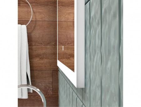 Зеркало для Ванной «Континент» Burzhe 50x70 см, Подсветка LED, Бесконтакный Сенсор (ЗЛП541)