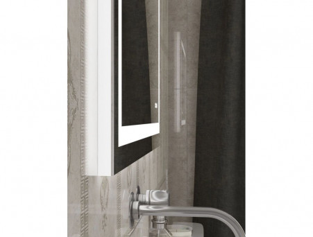 Зеркало для Ванной «Континент» Trezhe 80x70 см, Подсветка LED, Бесконтакный Сенсор (ЗЛП534)