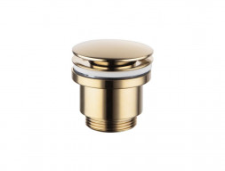Донный Клапан «Lemark» Click-Clack Универсальный 1 ¼, Золото (LM8500G)