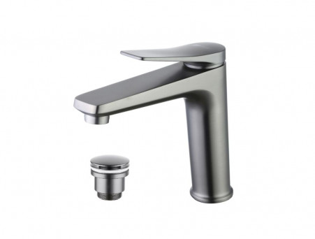 Смеситель для Раковины «Lemark» Bronx, Графит (LM3737GM)