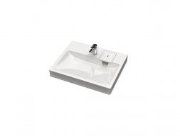 Раковина над Стиральной Машиной «Marrbax» Стайл V50D1, Прямоугольная, Белый (V050D001)