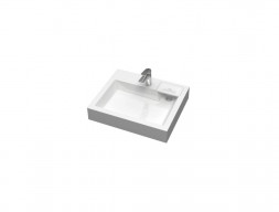 Раковина над Стиральной Машиной «Marrbax» Шарм V63, Прямоугольная, Белый (V063D001)