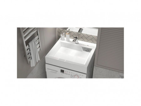 Раковина над Стиральной Машиной «Marrbax» Энигма V62, Прямоугольная, Белый (V062D001)