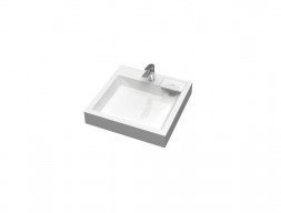 Раковина над Стиральной Машиной «Marrbax» Люкс V61, Квадратная, Белый (V061D001)