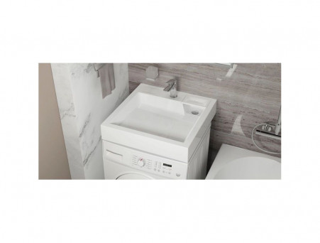 Раковина над Стиральной Машиной «Marrbax» Люкс V61, Квадратная, Белый (V061D001)