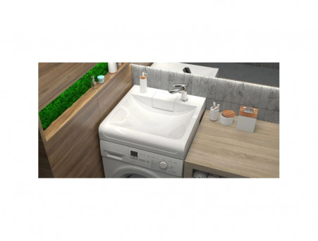 Раковина над Стиральной Машиной «Marrbax» Аврора V56D1, Квадратная, Белый (V056D001)