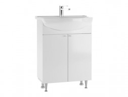 Тумба под Раковину «Домино» Амур 60 Промо, Без Ящика (DP2602T)