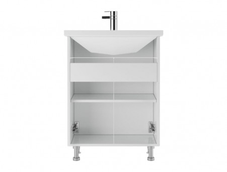 Тумба под Раковину «Домино» Амур 60 Промо, Без Ящика (DP2602T)