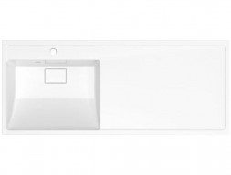 Раковина над Стиральной Машиной «Ulgran» Paola Magenta 120 L, с Кронштейном, без Сифона (4660105230694)