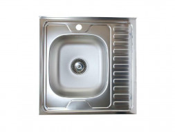 Мойка для Кухни «Vladiks» 60x60, Чаша Слева, без Сифона (L-403L)