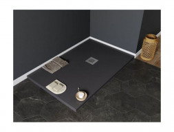 Душевой Поддон «Aquanet» Pleasure NEW 004B 140х90х3, Черный Камень (258893)