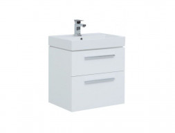 Тумба с Раковиной «Aquanet» Nova 60, Белый Глянец (242279+242905)