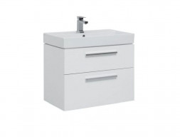 Тумба с Раковиной «Aquanet» Nova 75, Белый Глянец (242262+242338)