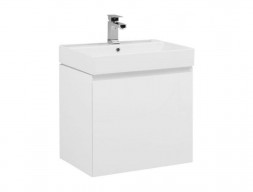 Тумба с Раковиной «Aquanet» Йорк 60, Белый Глянец (202094+198206)