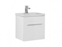 Тумба с Раковиной «Aquanet» Порто 50, Белый Глянец (195729+S-UM-COM50/1-w)
